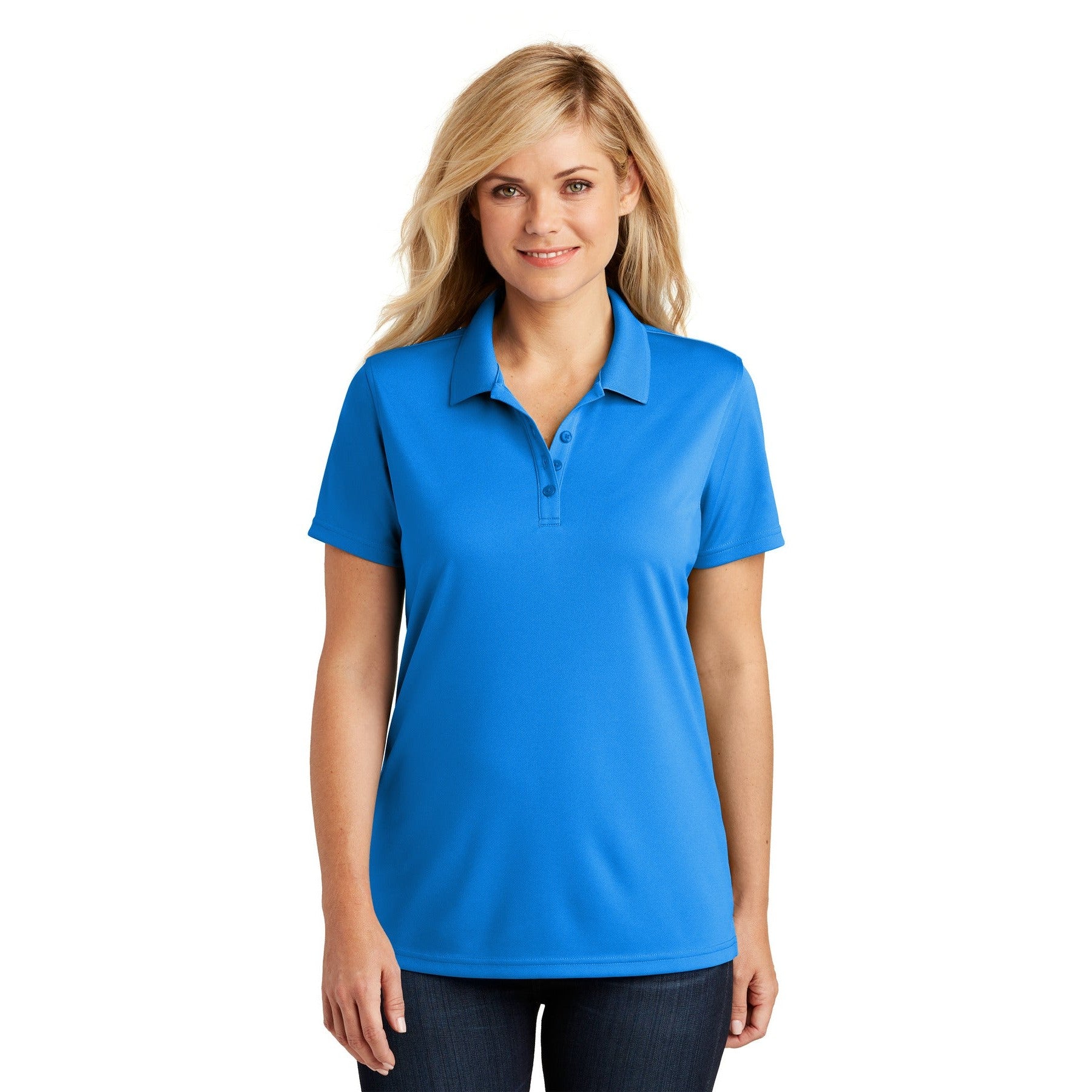Port Authority-Port Authority® Women's Dry Zone® UV Micro-Mesh Polo. LK110-MedTech-5
